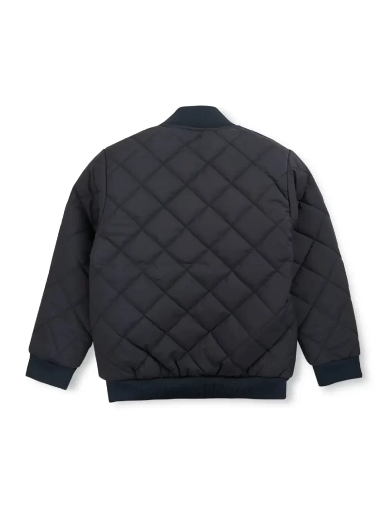 Typography Lightweight Varsity Jacket