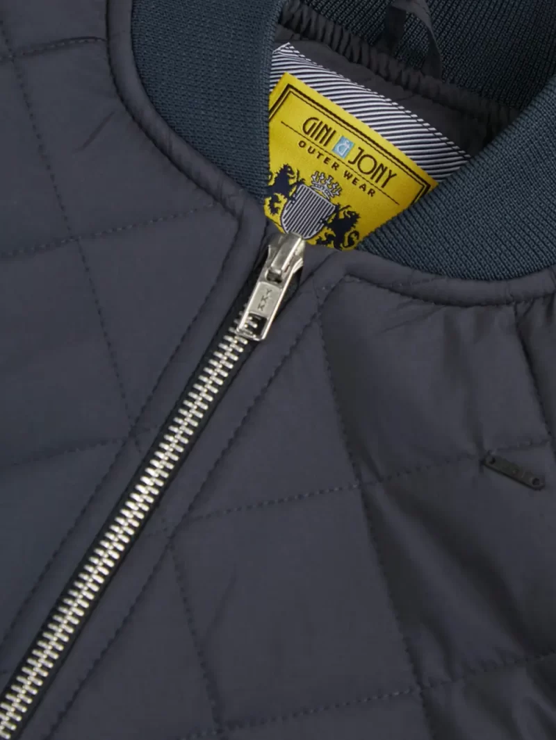 Typography Lightweight Varsity Jacket