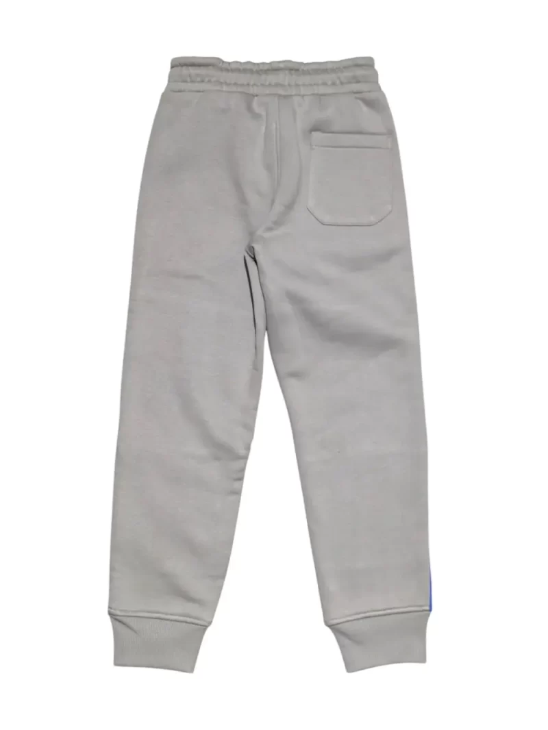 Gini And Jony Boys Grey Logo Cotton Track Pant Elasticated