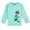 Gini & Jony Boys' Blue T-Shirt Knitshand-Wash Regular Fit