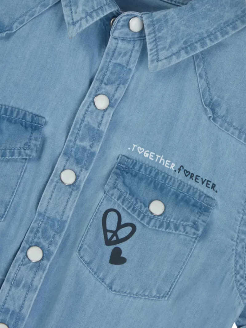 Gini And Jony Girls Cotton Round Neck Half Sleeves Knits Top