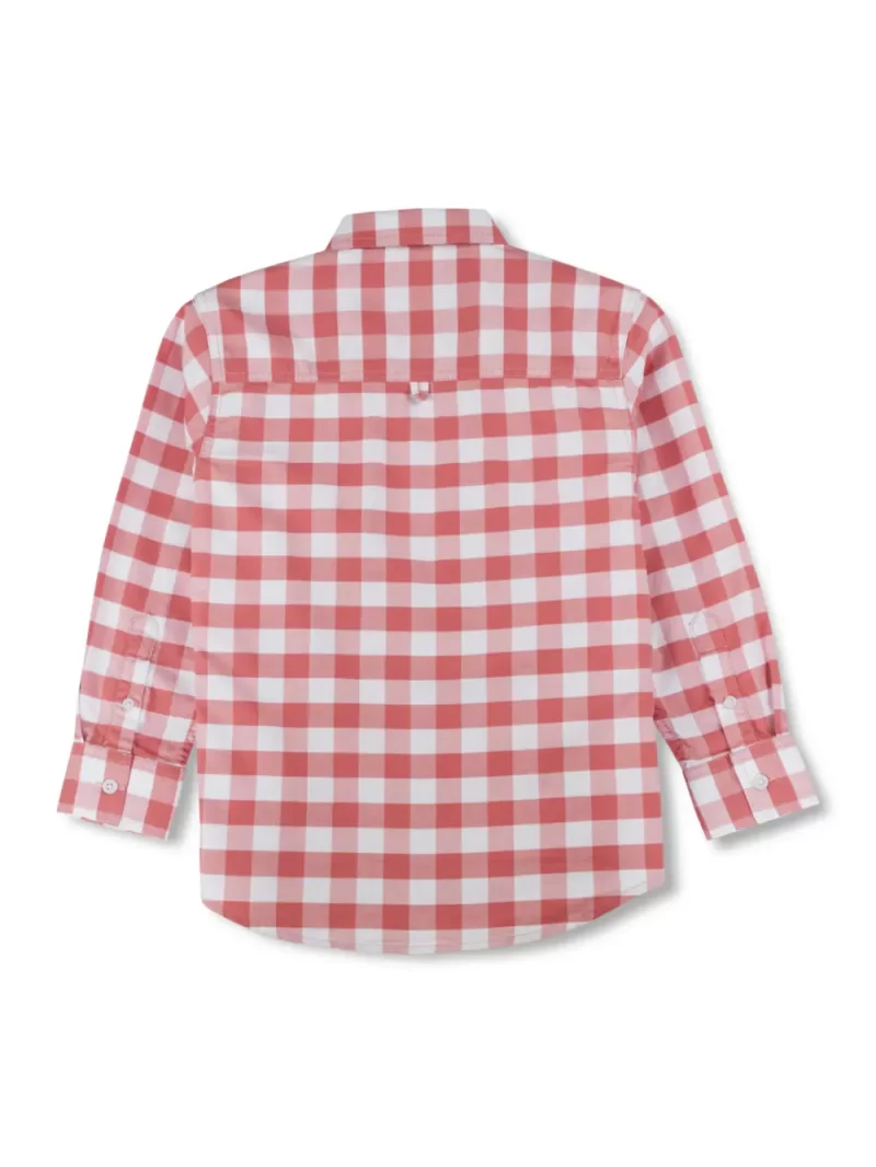 Gini And Jony Boys Solid Cotton Shirt