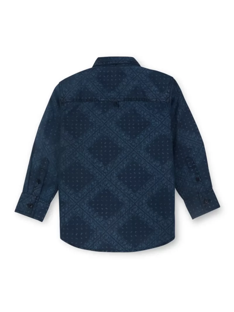 Gini And Jony Boys Solid Cotton Shirt