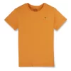Gini And Jony Boys Orange Graphic Print Cotton T-Shirt Half Sleeves