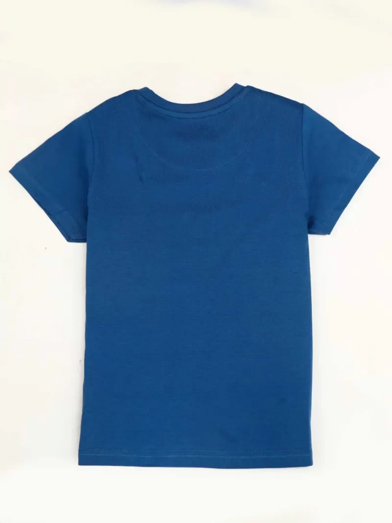 Gini And Jony Girls Cotton Round Neck Half Sleeves Knits Top