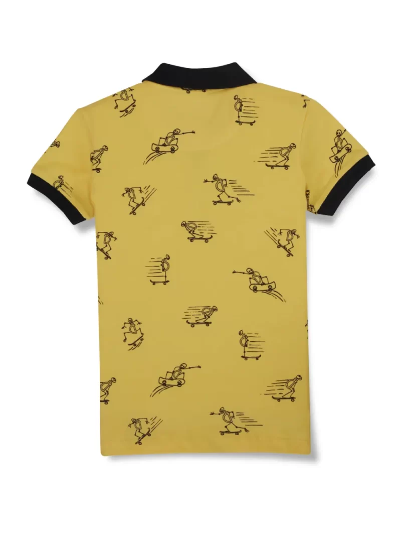 Gini & Jony Boys Solid Spread Collar Half Sleeves Shirt