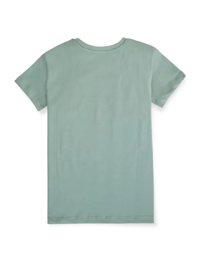 Gini & Jony Boys' Blue T-Shirt Knitshand-Wash Regular Fit