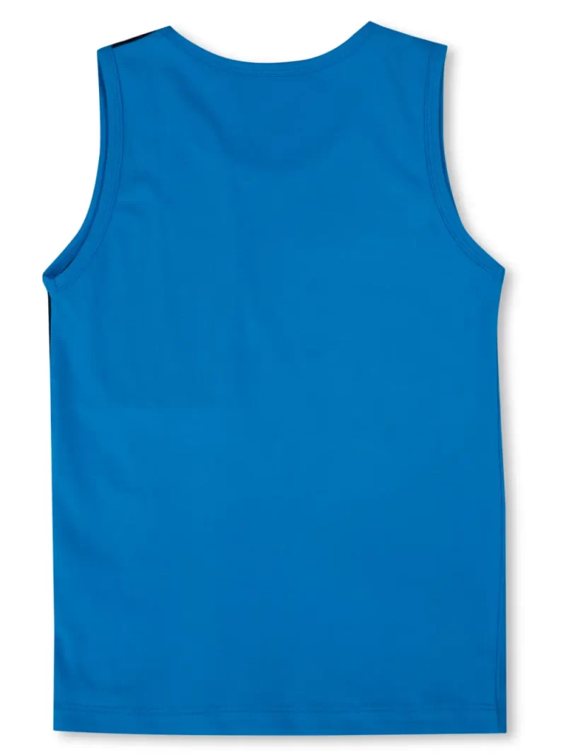 Gini & Jony Boys' Blue T-Shirt Knitshand-Wash Regular Fit