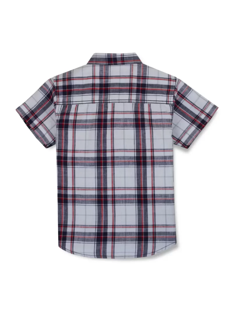 Gini And Jony Boys Solid Cotton Shirt