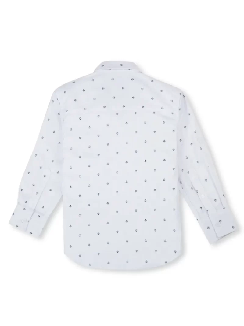 Gini And Jony Boys Solid Cotton Shirt