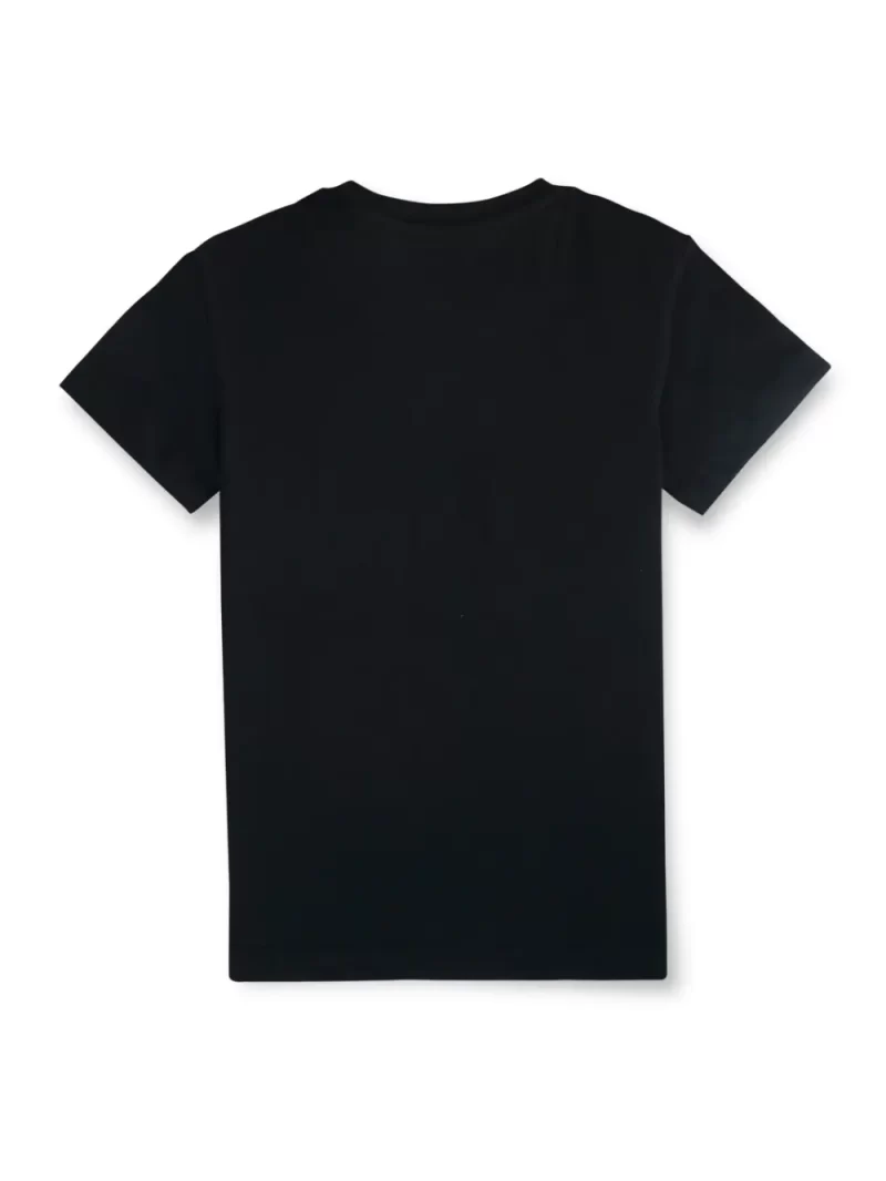 Gini & Jony Boys' Blue T-Shirt Knitshand-Wash Regular Fit