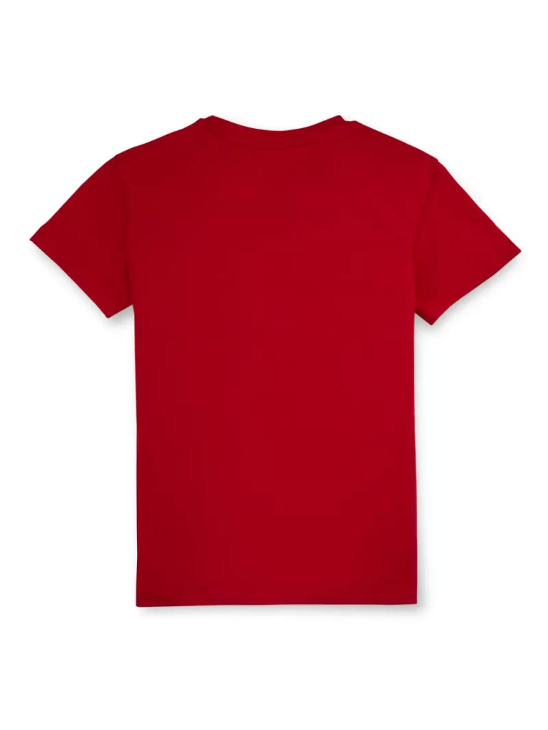 Gini & Jony Boys' Blue T-Shirt Knitshand-Wash Regular Fit
