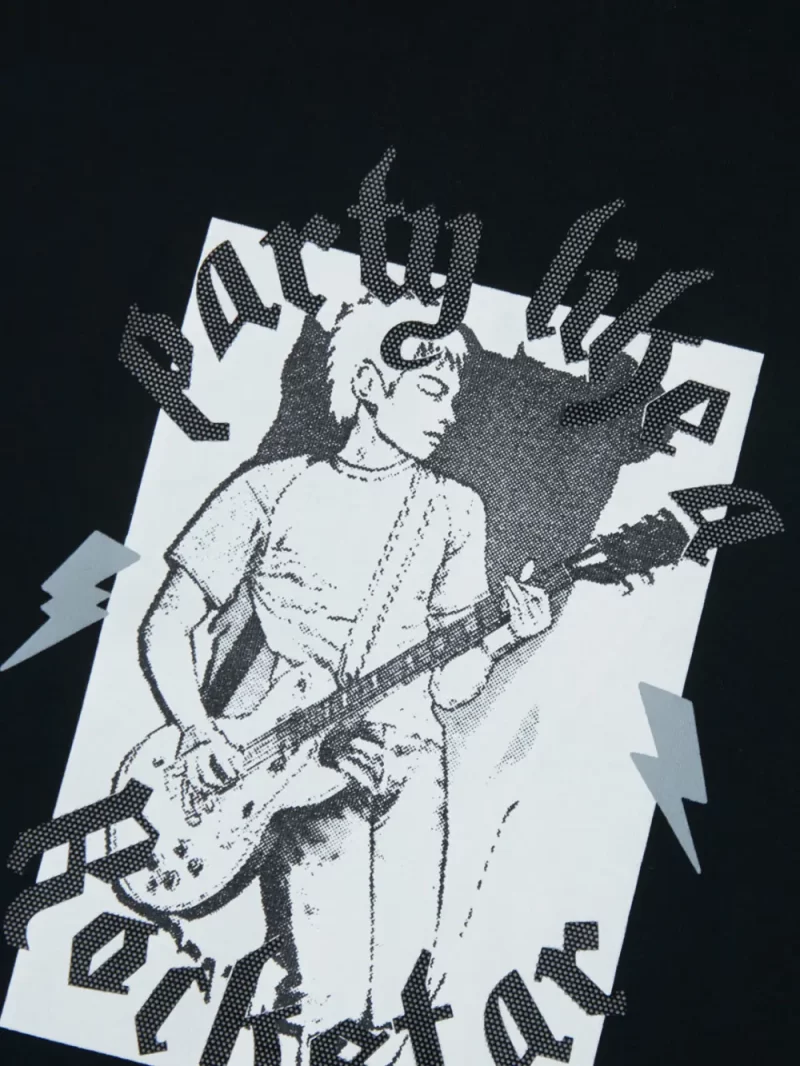 Gini & Jony Boys' Blue T-Shirt Knitshand-Wash Regular Fit