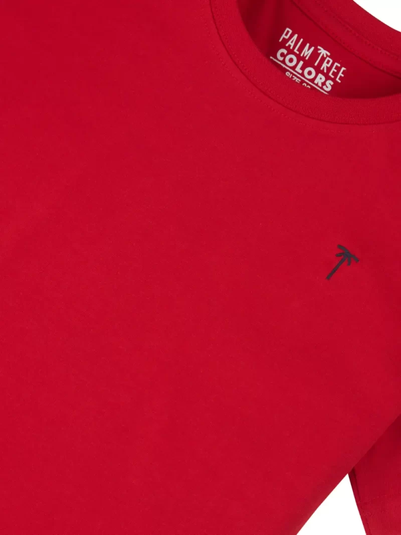 Gini And Jony Boys Red Graphic Print Cotton T-Shirt Half Sleeves