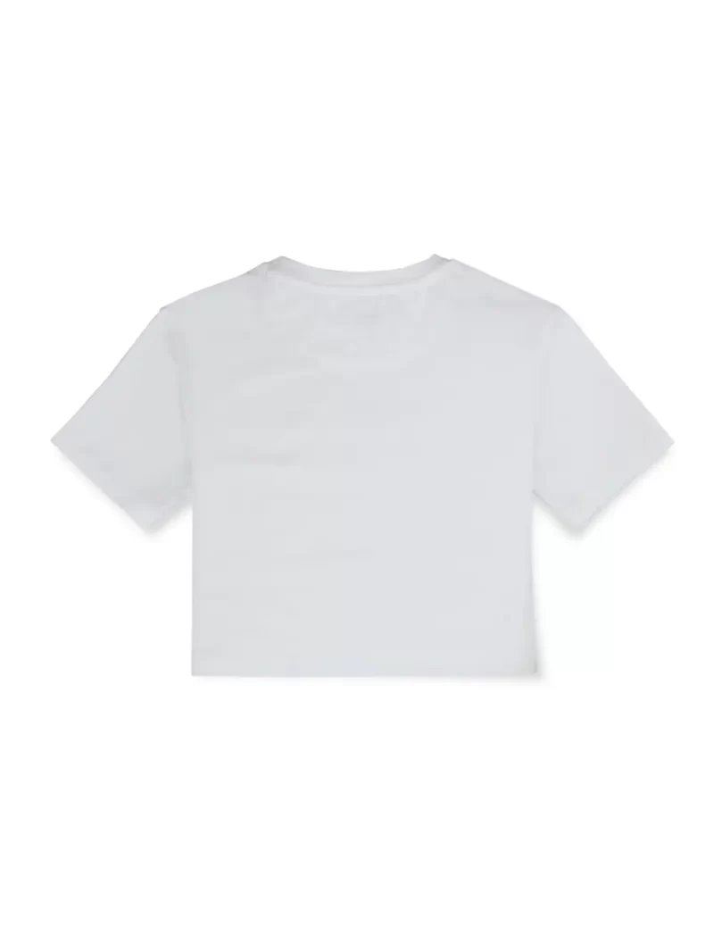 Gini And Jony Girls Cotton Round Neck Half Sleeves Knits Top