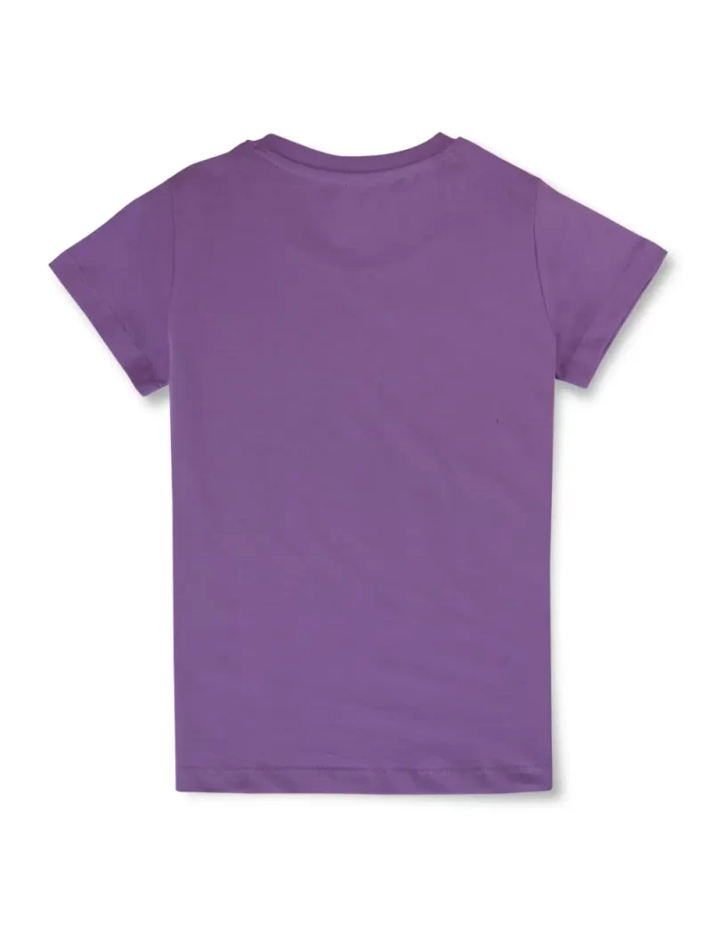 Gini And Jony Girls Cotton Round Neck Half Sleeves Knits Top