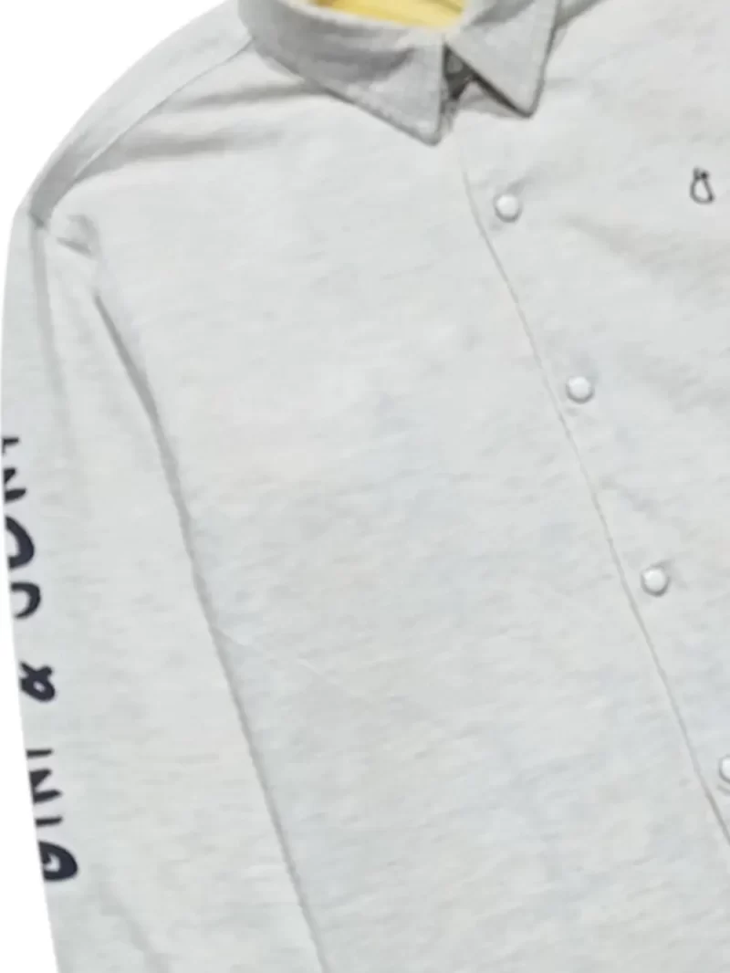 Gini And Jony Boys Yellow Checks Cotton Shirt Full Sleeves