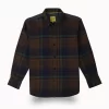 Gini And Jony Boys Brown Checks Cotton Shirt Full Sleeves