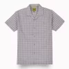 Gini And Jony Boys Pink Checks Cotton Shirt Half Sleeves