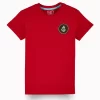 Gini And Jony Boys Red Graphic Print Cotton T-Shirt Half Sleeves