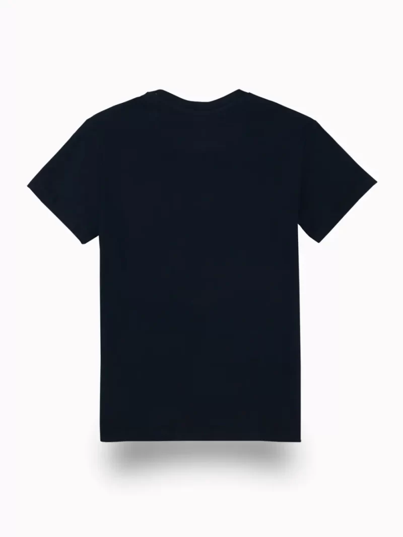 Gini And Jony Boys Navy Blue Graphic Print Cotton T-Shirt Half Sleeves