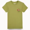 Gini And Jony Boys Olive Graphic Print Cotton T-Shirt Half Sleeves