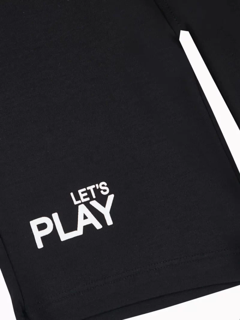 Gini And Jony Boys Yellow Graphic Print Cotton Co-Ordinate Half Sleeves