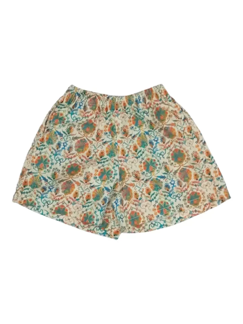 Gini And Jony Girls Multi Color Floral Print Cotton Co Ordinate 9-10 Years