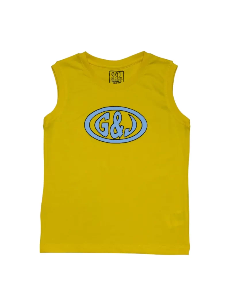 Gini And Jony Boys Yellow Checks Cotton Shirt Half Sleeves