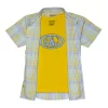 Gini And Jony Boys Yellow Checks Cotton Shirt Half Sleeves