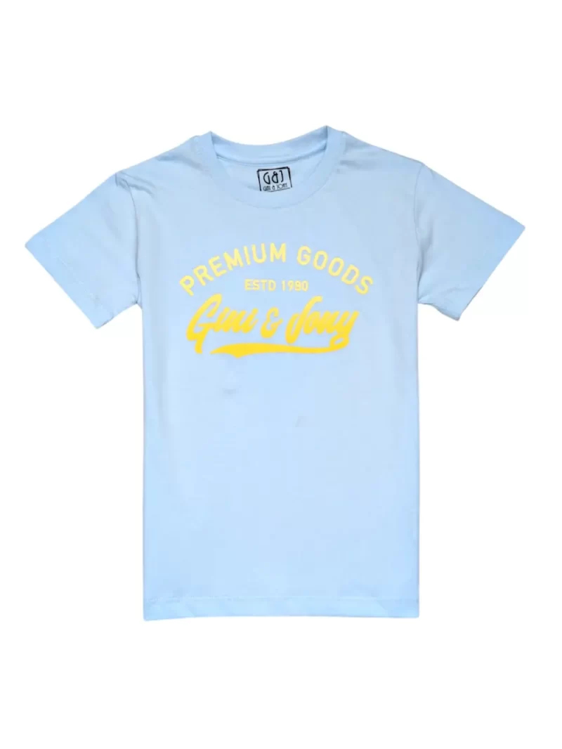 Gini And Jony Boys Yellow Checks Cotton Shirt Full Sleeves