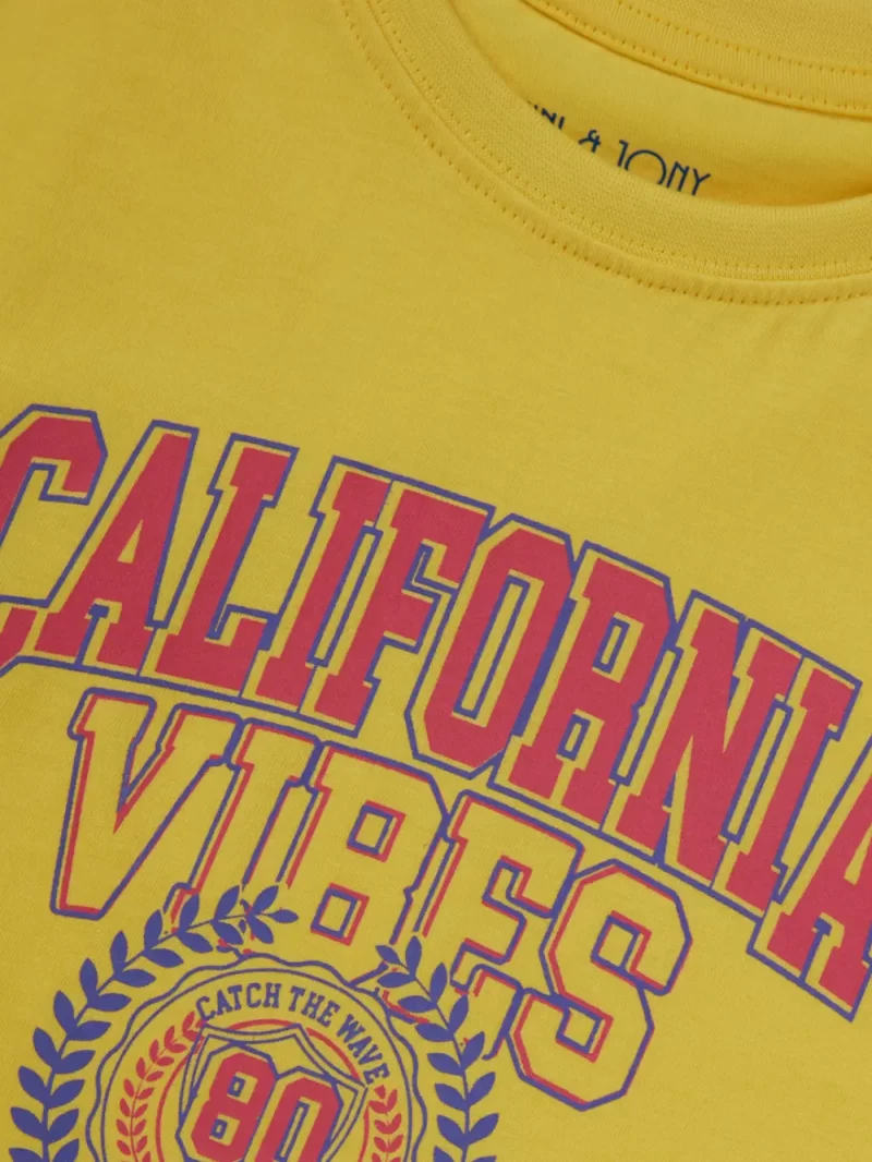 Gini And Jony Girls Multi Color Graphic Print Cotton Knits Top Pack Of 3 Half Sleeves 9-10 Years