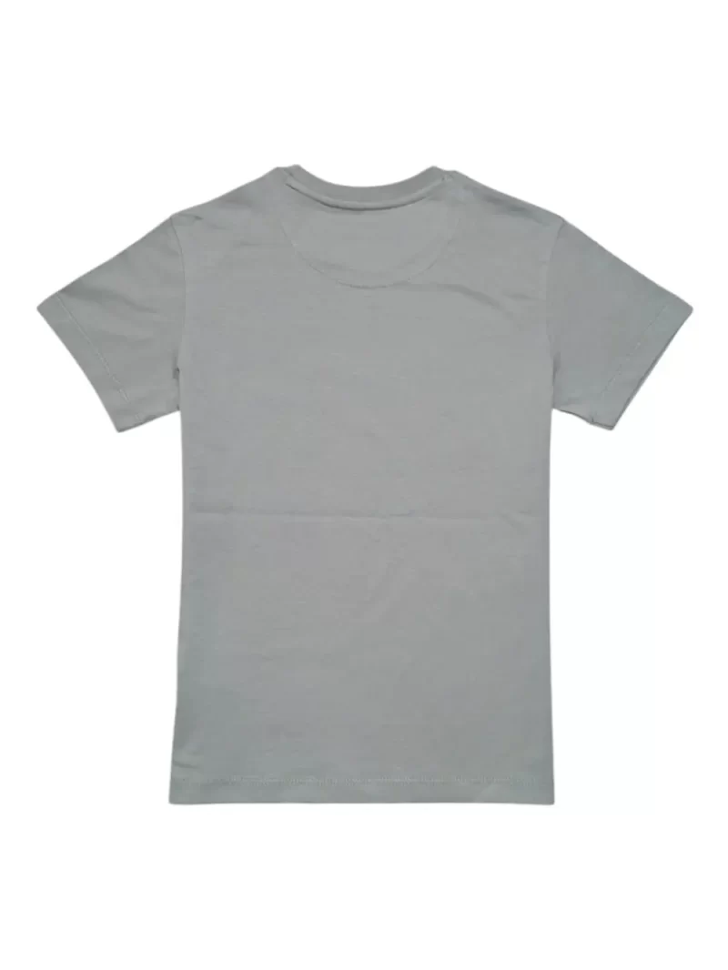Gini And Jony Boys Grey Graphic Print Cotton T-Shirt Half Sleeves