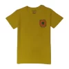 Gini And Jony Boys Yellow Graphic Print Cotton T-Shirt Half Sleeves