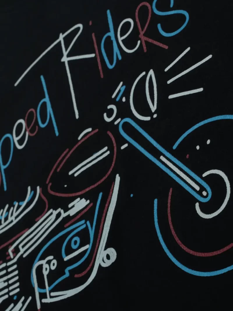 Palm Tree Boys Black Graphic Print Cotton Cordinate Elasticated