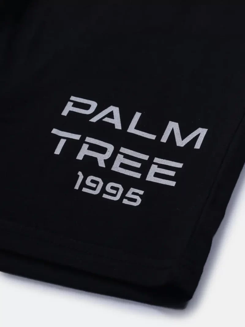 Palm Tree Boys Olive Graphic Print Cotton Cordinate Elasticated