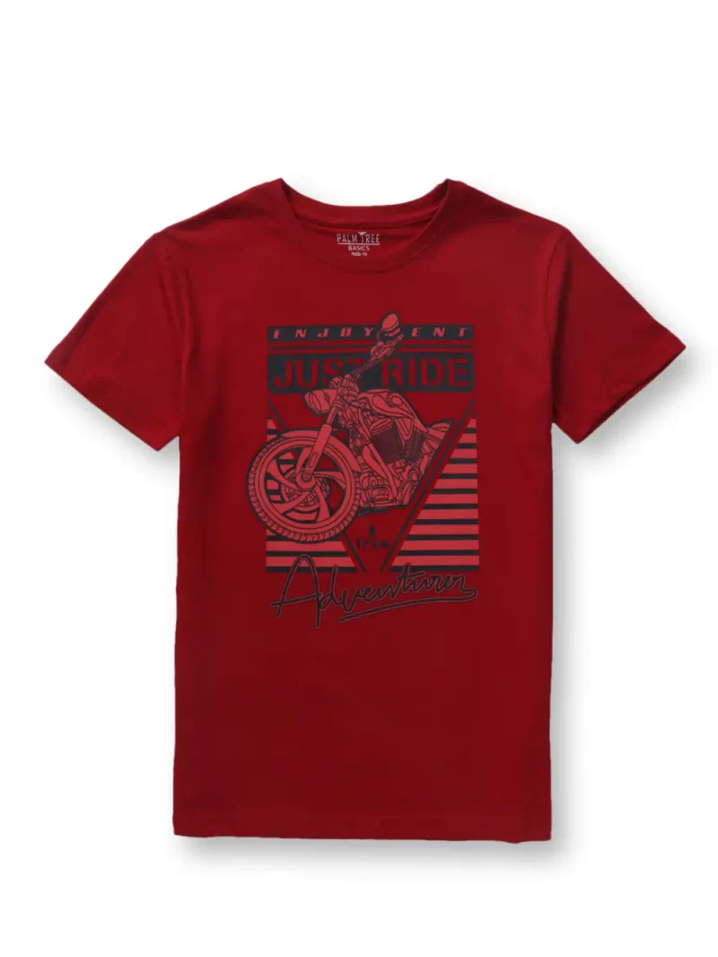 Gini & Jony Boys Red T-Shirt