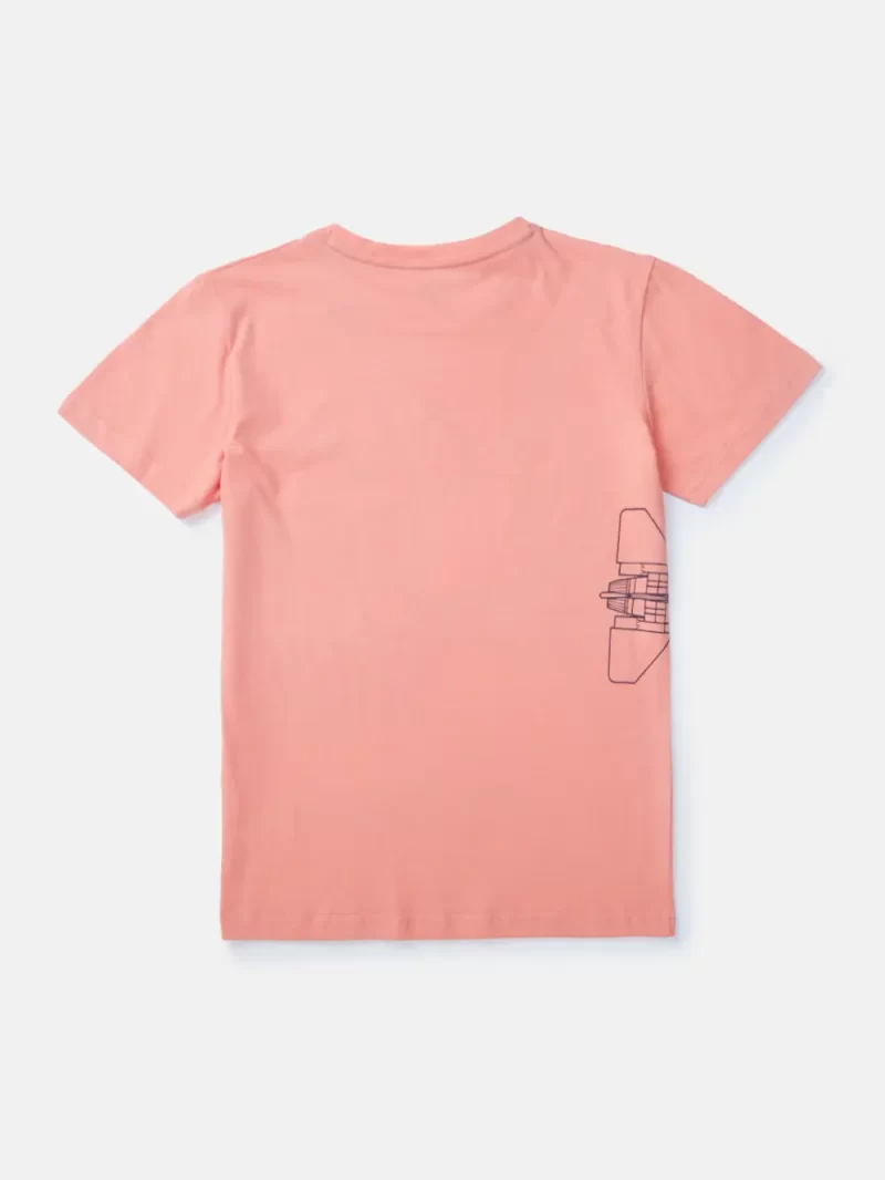 Palm Tree 
Boys Printed Cotton Blend Regular T Shirt