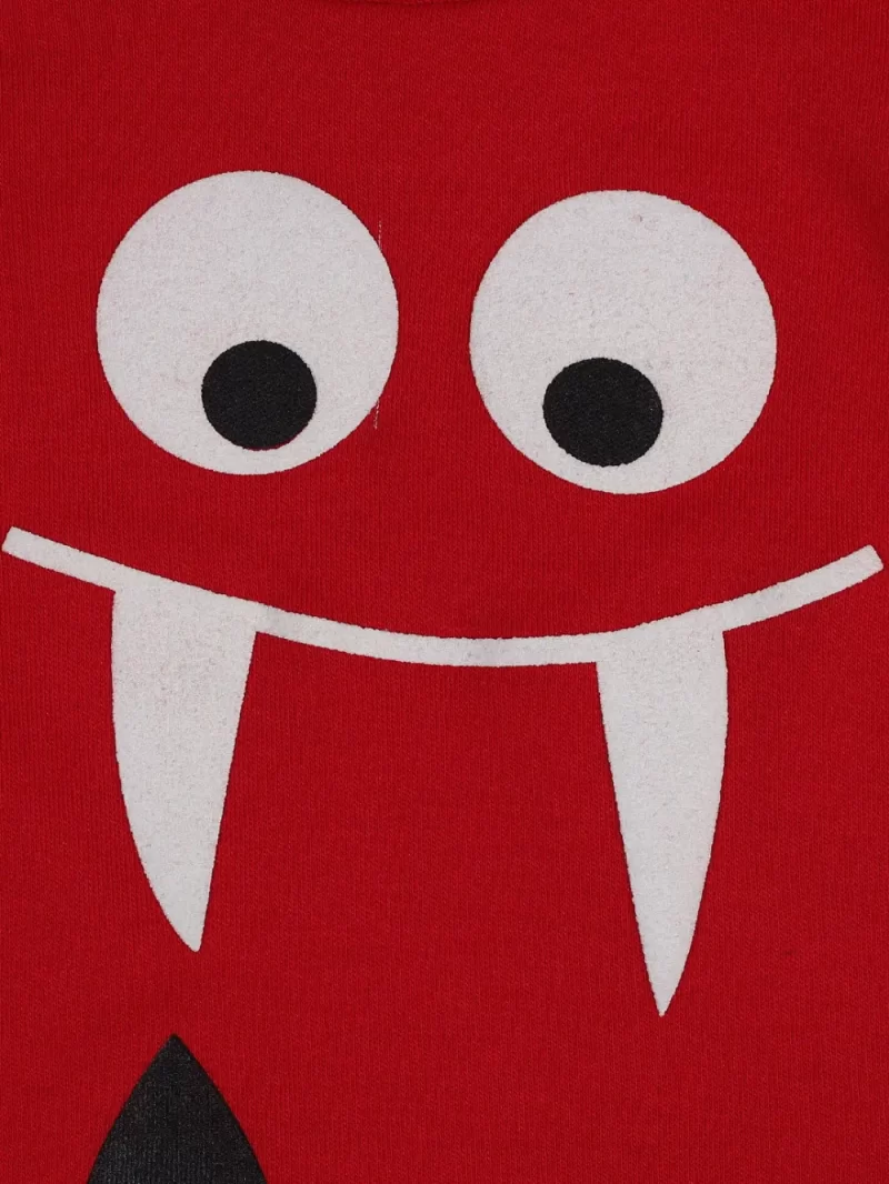 Gj Baby Boys Red Graphic Print Cotton Co-Ordinate 2 Piece