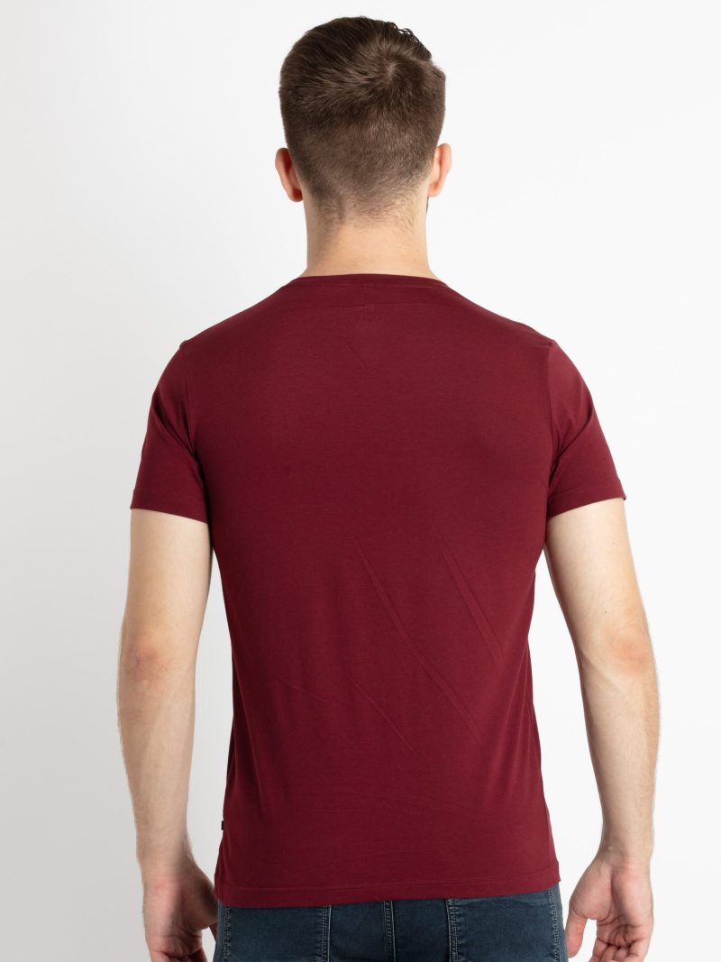 Mens Printed Round Neck T-Shirt