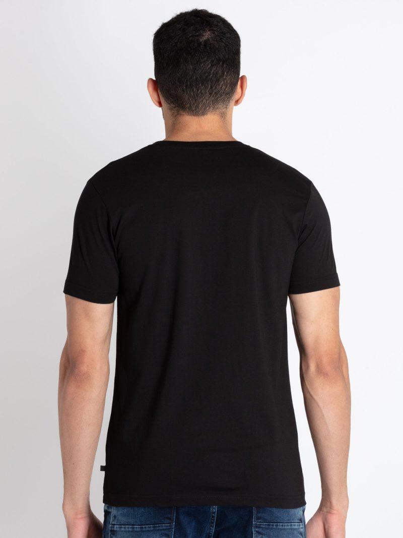 Mens Printed Round Neck T-Shirt