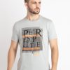 Mens Printed Round Neck T-Shirt