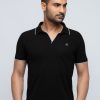 Status Quo Men'S New Basic Solid Regular Fit V-Neck Tshirt