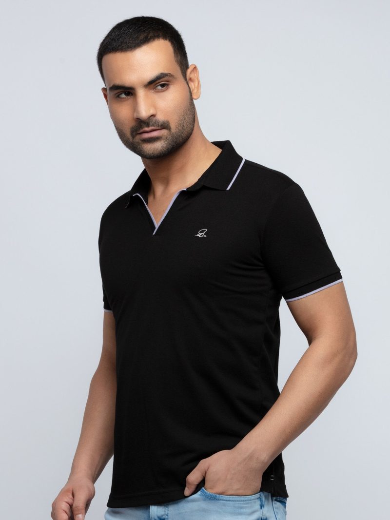 Status Quo Men'S New Basic Solid Regular Fit V-Neck Tshirt