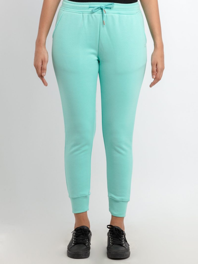Status Quo Womens Solid Regular Fit Joggers