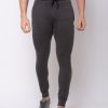 Status Quo Mens Solid Regular Fit Trackpants