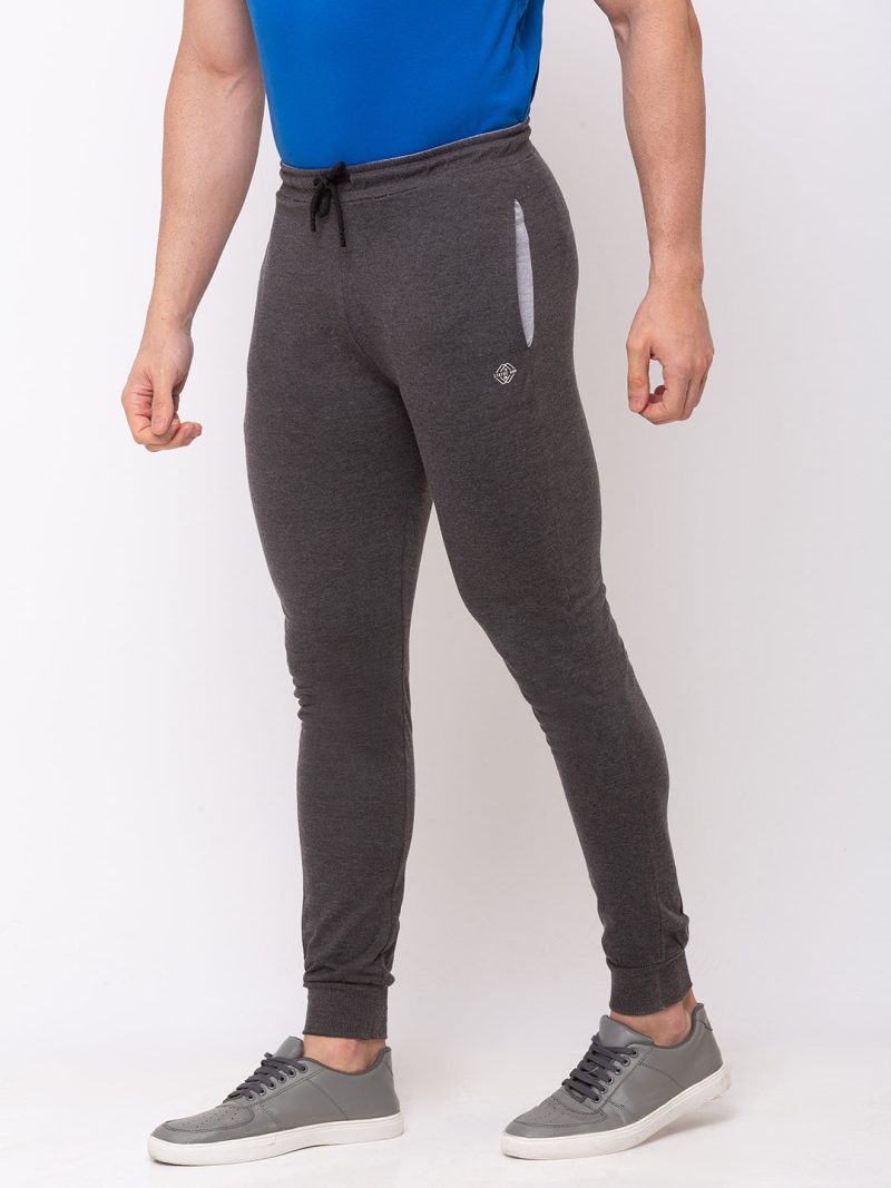 Status Quo Mens Solid Regular Fit Trackpants