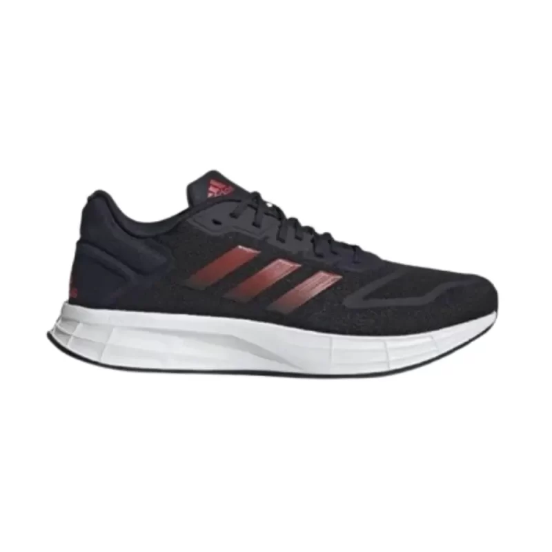 Adidas Brand Mens Original Running Sports Shoes Duramo 10 Gw4080 (Navy/Red)