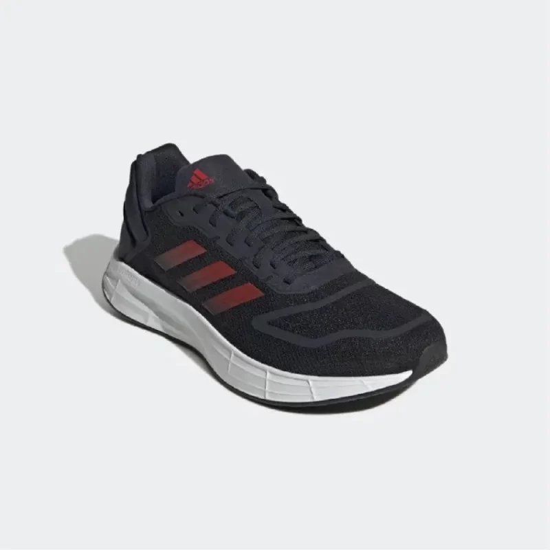 Adidas Brand Mens Original Running Sports Shoes Duramo 10 Gw4080 (Navy/Red)