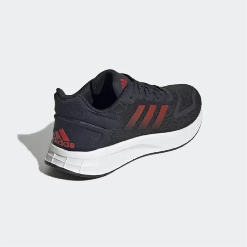 Adidas Brand Mens Original Running Sports Shoes Duramo 10 Gw4080 (Navy/Red)